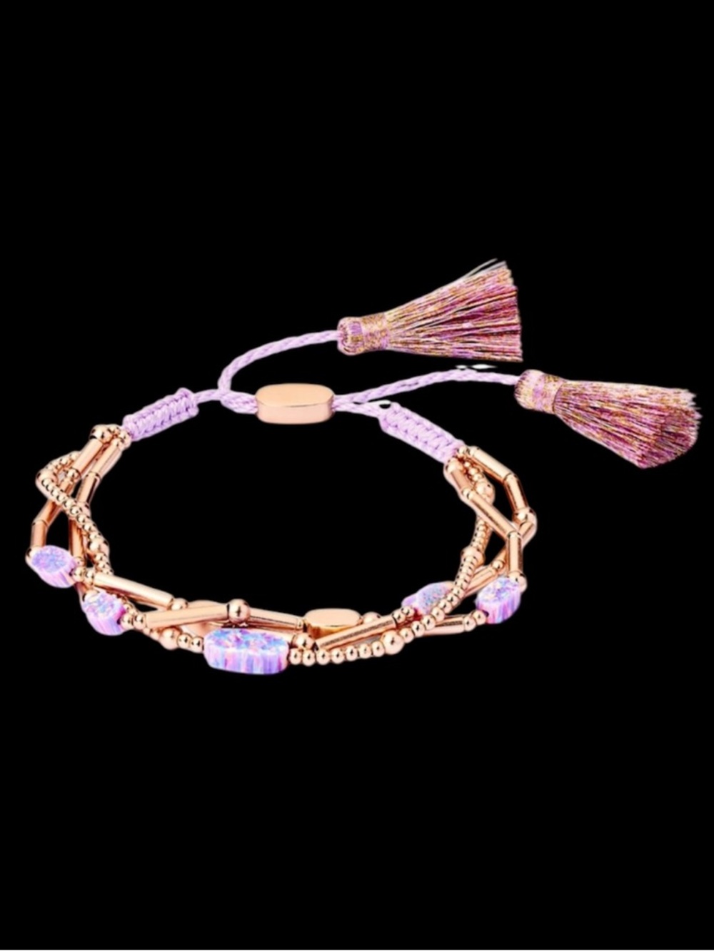 Kendra Scott Rose Gold Opal Chantal bracelet